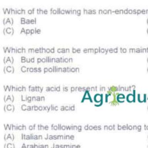 soil science jrf question paper