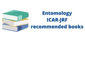 Entomology jrf books for icar jrf new 2022