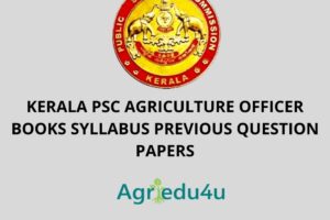 Kerala psc agriculture officer books syllabus Previous Question papers new hot