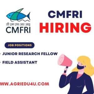 CMFRI RECRUITMENT