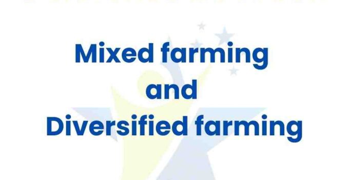 Difference between mixed and diversified farming
