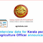 kpsc agriculture officer