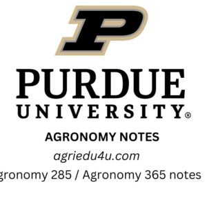 agronomy purdue notes pdf download