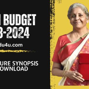 agriculture union budget 2023 synopsis pdf download